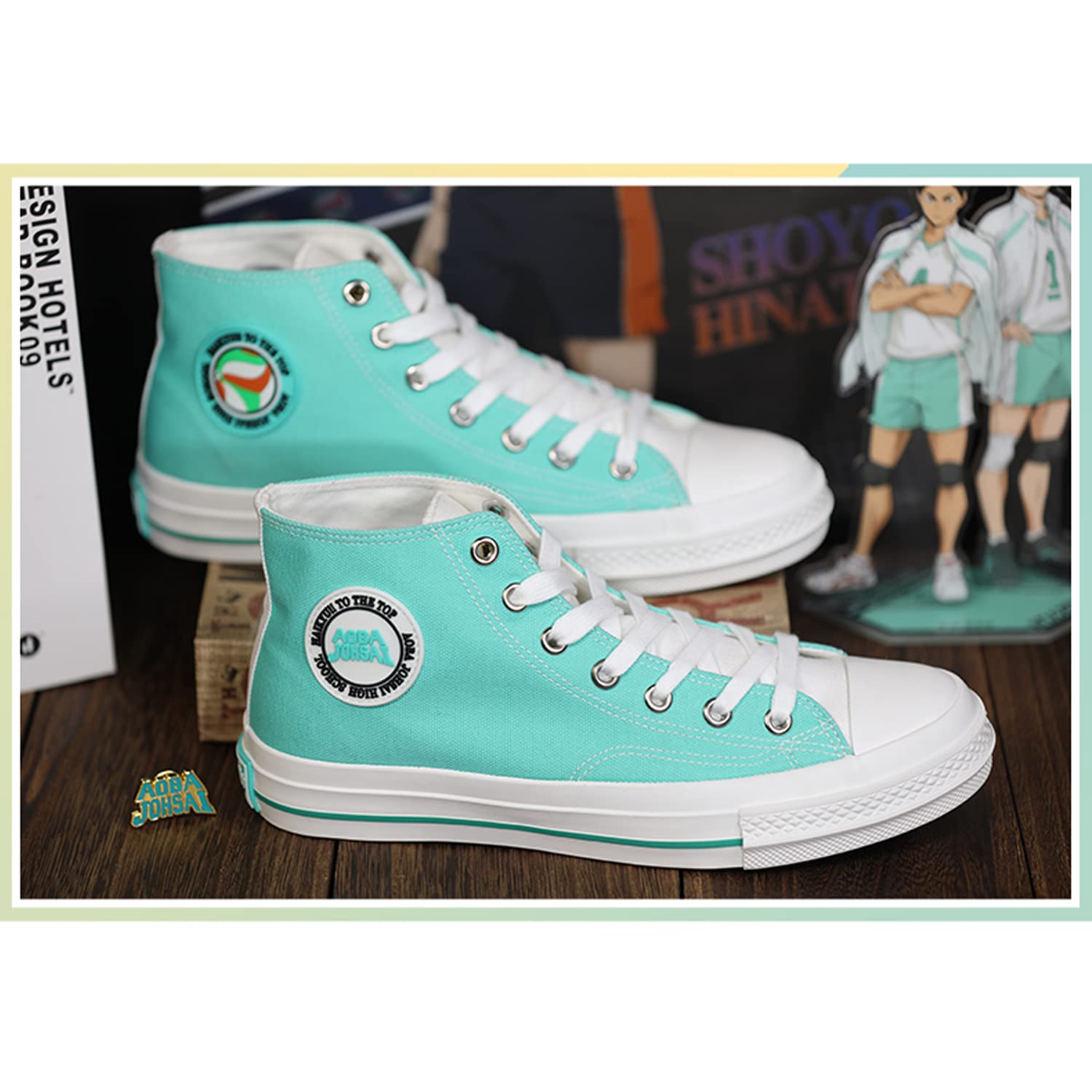 ハイキュー　スニーカー　２足セット ハイキュー!!』スニーカー☆烏野高校排球部ユニフォームモデル